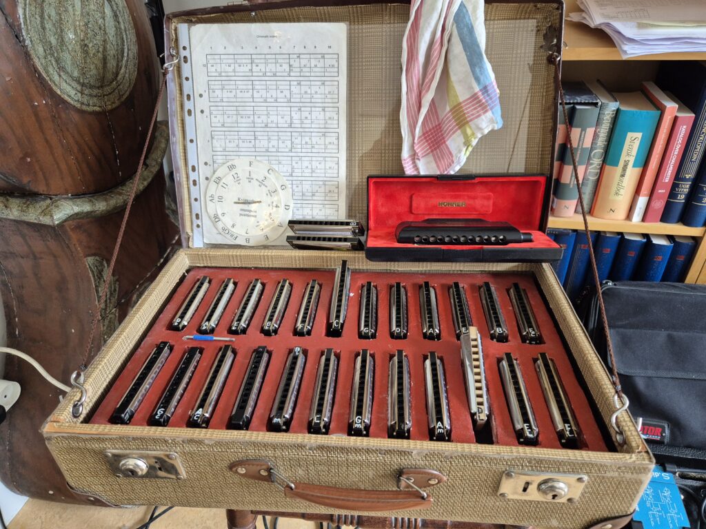 Harmonicas and case 2026
