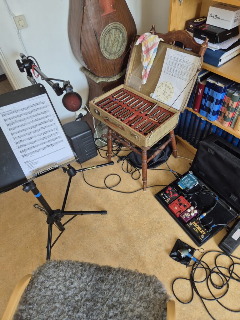 Örjan’s harmonica gear 2026